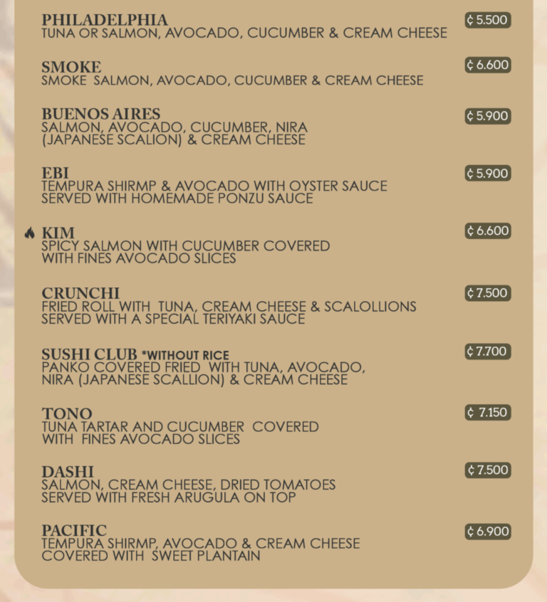 Bamboo Sushi Club Menu Uramakis 768x846