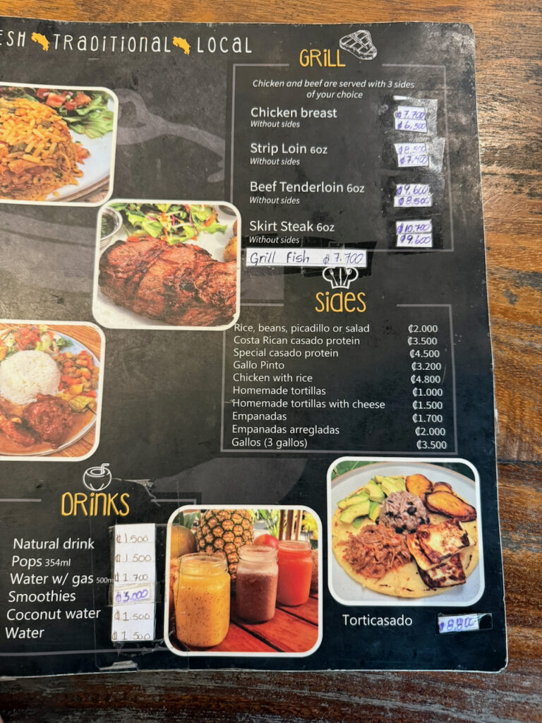 El Chante Tipico Menu 2 768x1024