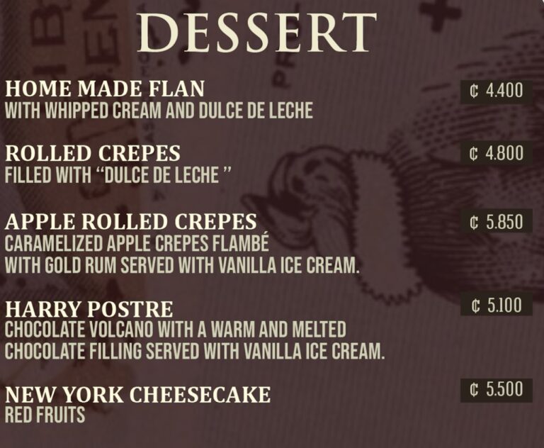 Patagonia Grill Menu Dessert 768x632