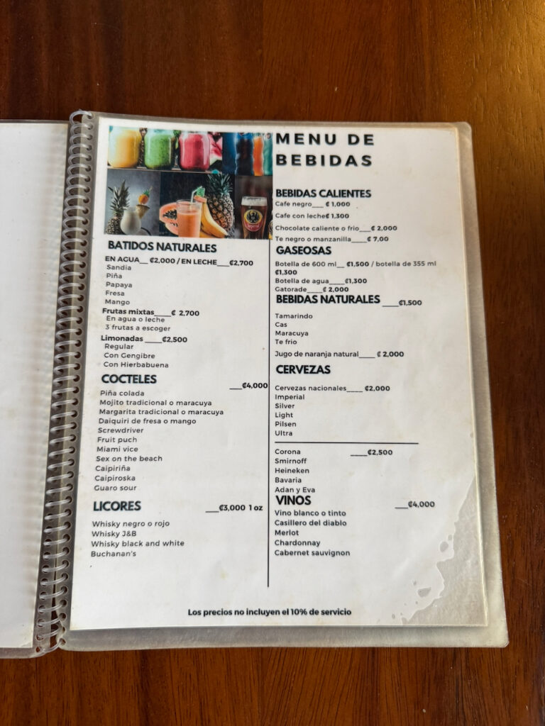 Soda El Buen Comer Menu 2 768x1024