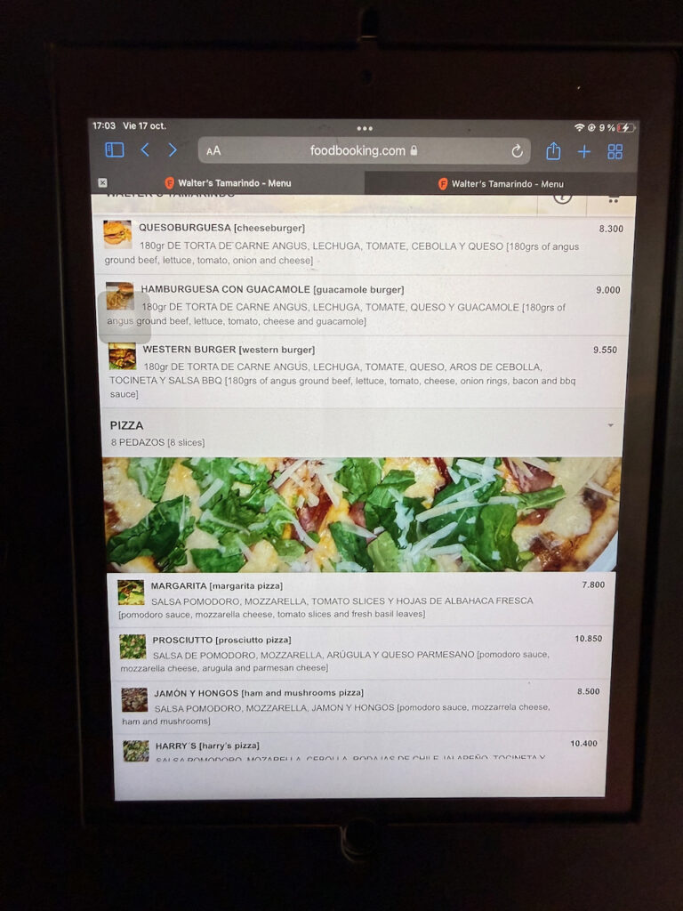 Walters Tamarindo Menu 5 768x1024