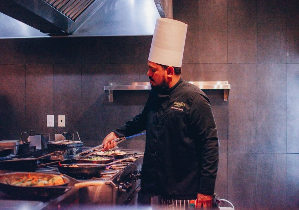 dragonfly bar grill chef cooking in kitchen 1 1024x718